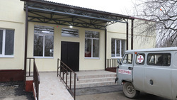 В Курском округе продолжается строительство врачебной амбулатории по нацпроекту