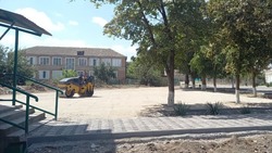 Зону отдыха благоустраивают в селе Курского округа