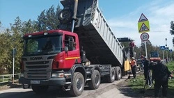 В Советском округе отремонтировали две дороги и тротуар