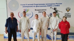 Фехтовальщики со Ставрополья оказались в тройке лучших в командных соревнованиях