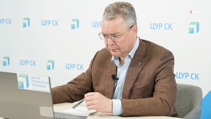 Глава Ставрополья ответил на полсотни вопросов во время майской прямой линии