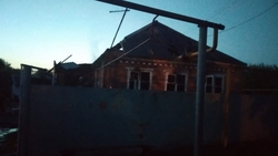 В Курском районе сгорел трёхкомнатный дом многодетной семьи