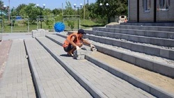 Зону отдыха благоустраивают в селе Уваровском